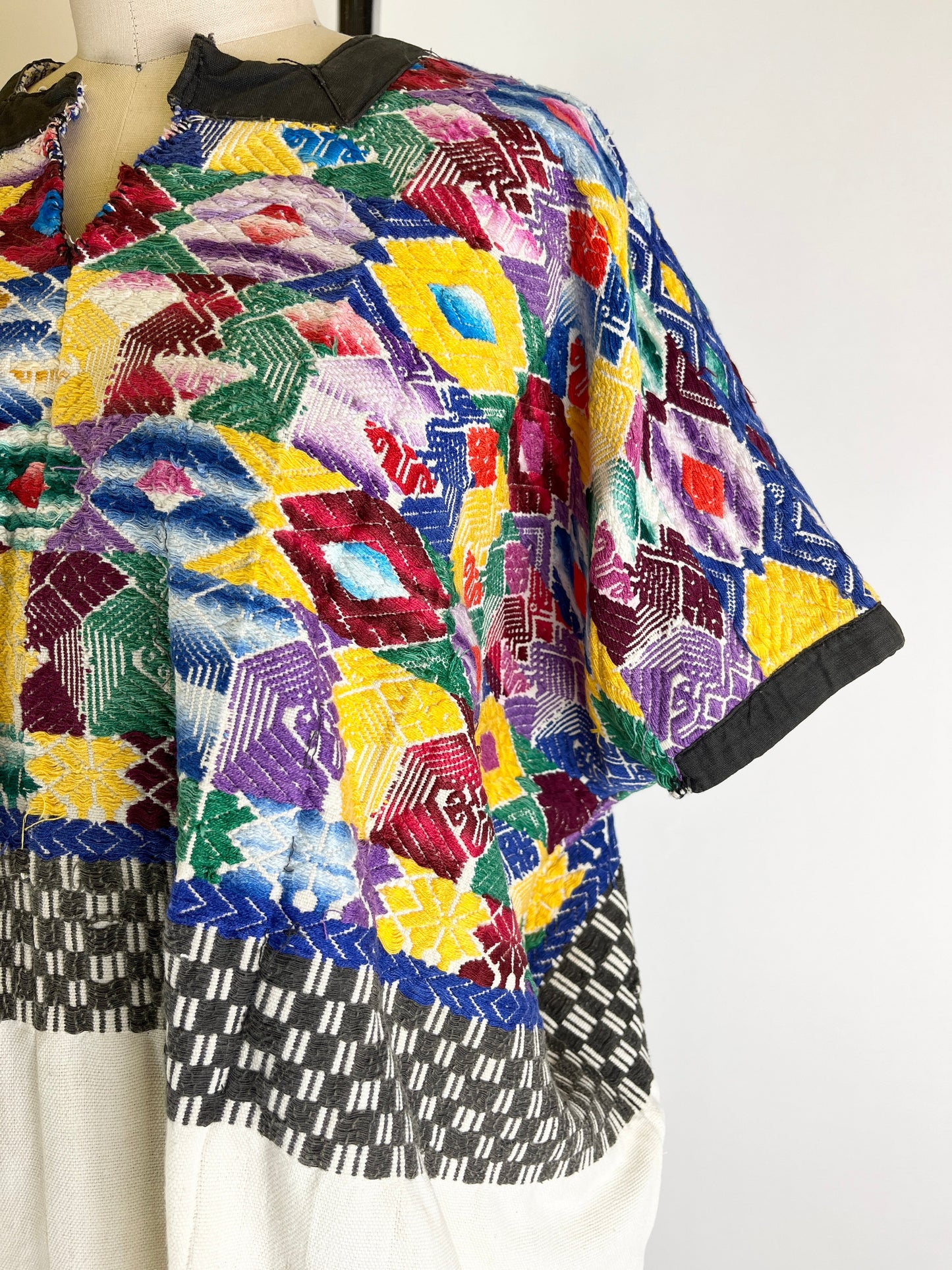 Embroidered Vintage Huipil