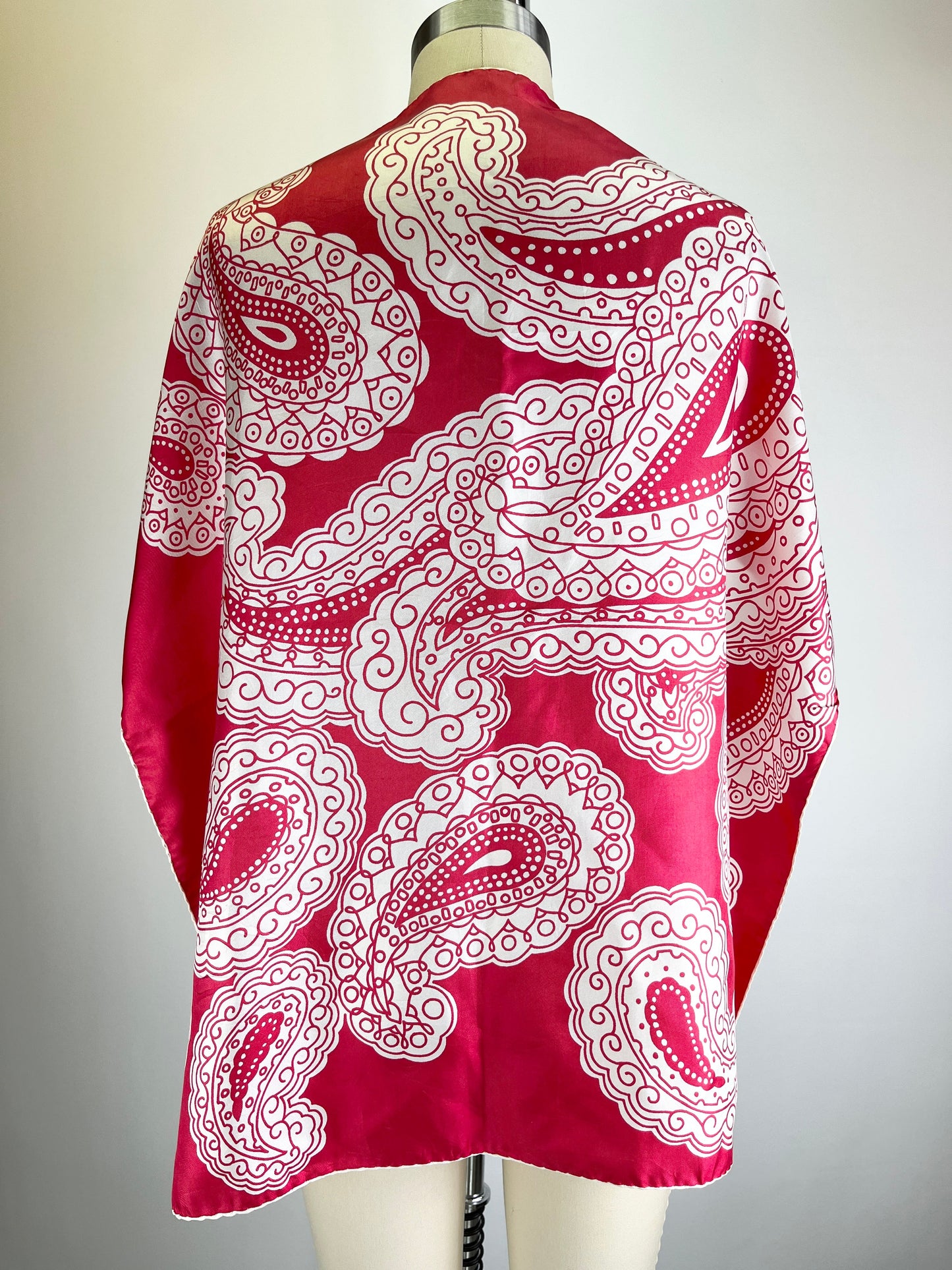 Silk Paisley Scarf