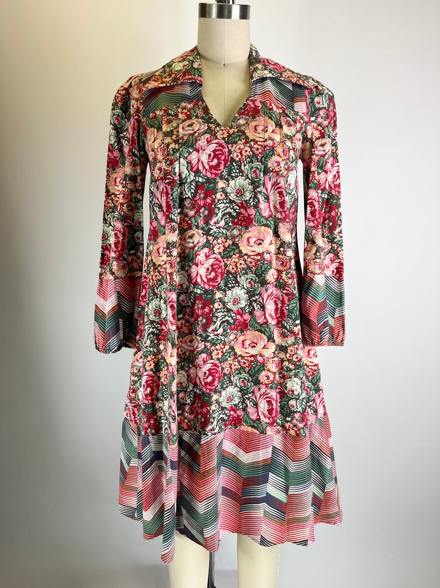 Geo Floral Dress