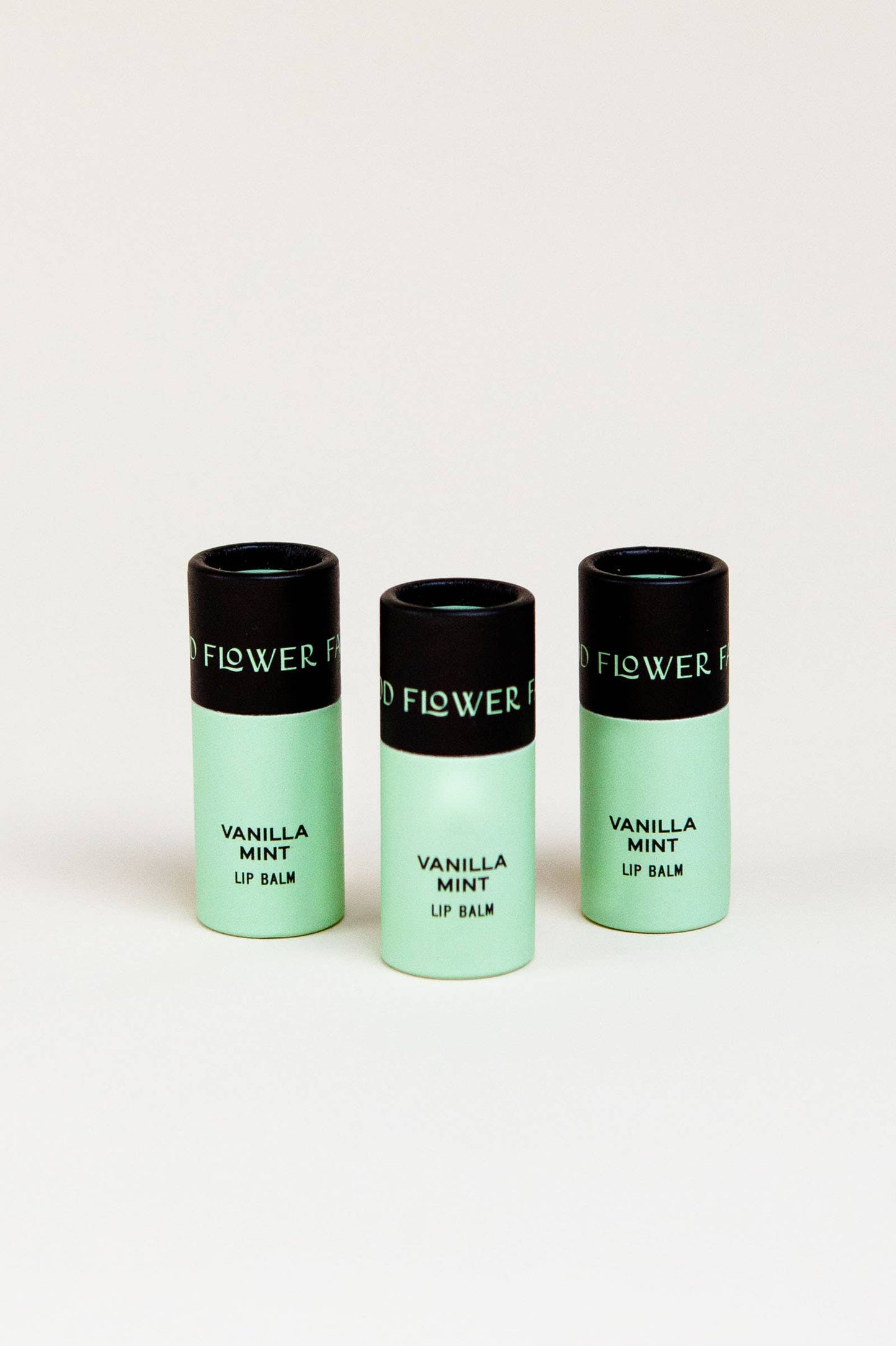 Vanilla Mint Lip Balm / 0.3 oz Biodegradable Tube
