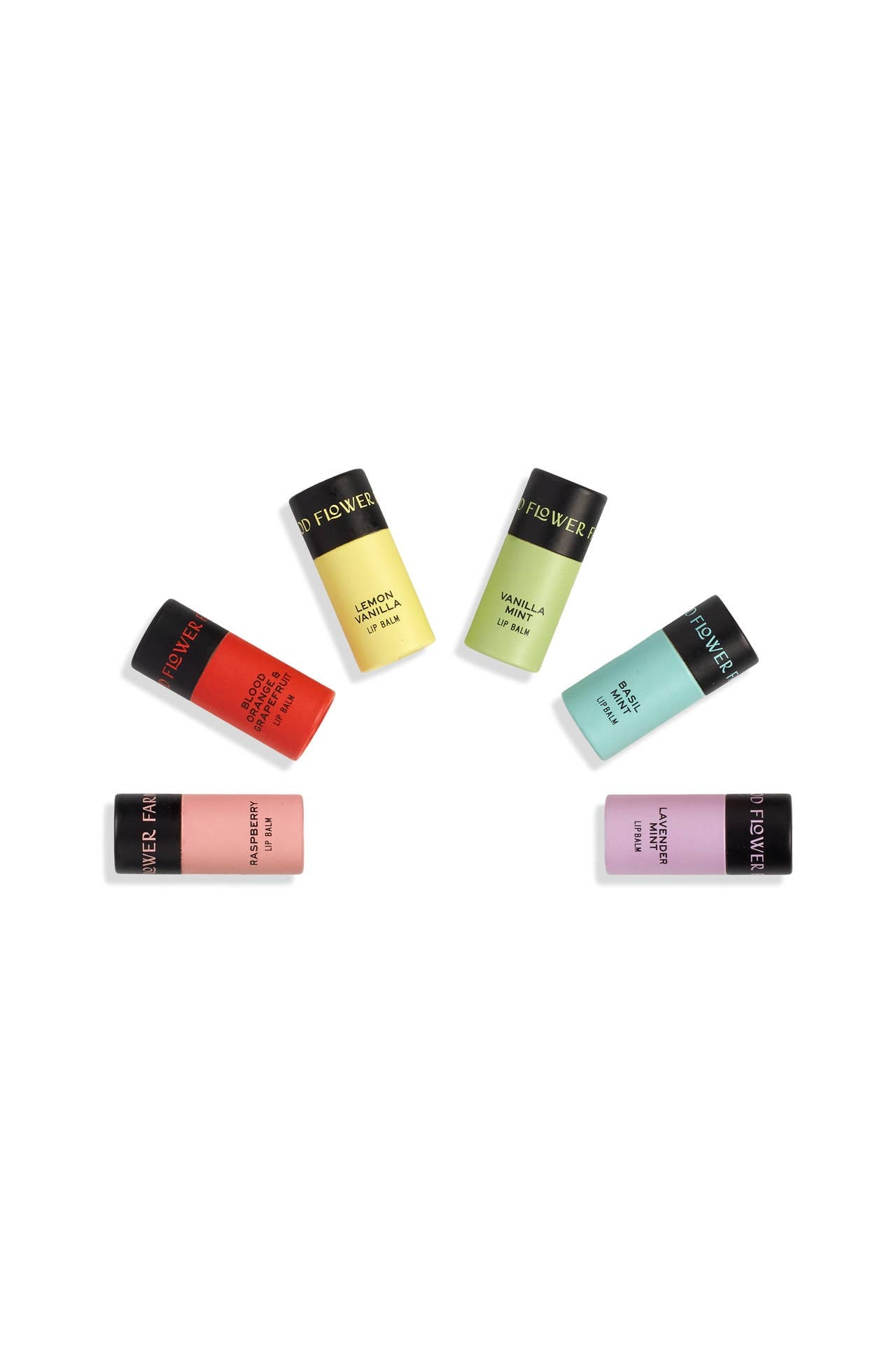 Vanilla Mint Lip Balm / 0.3 oz Biodegradable Tube