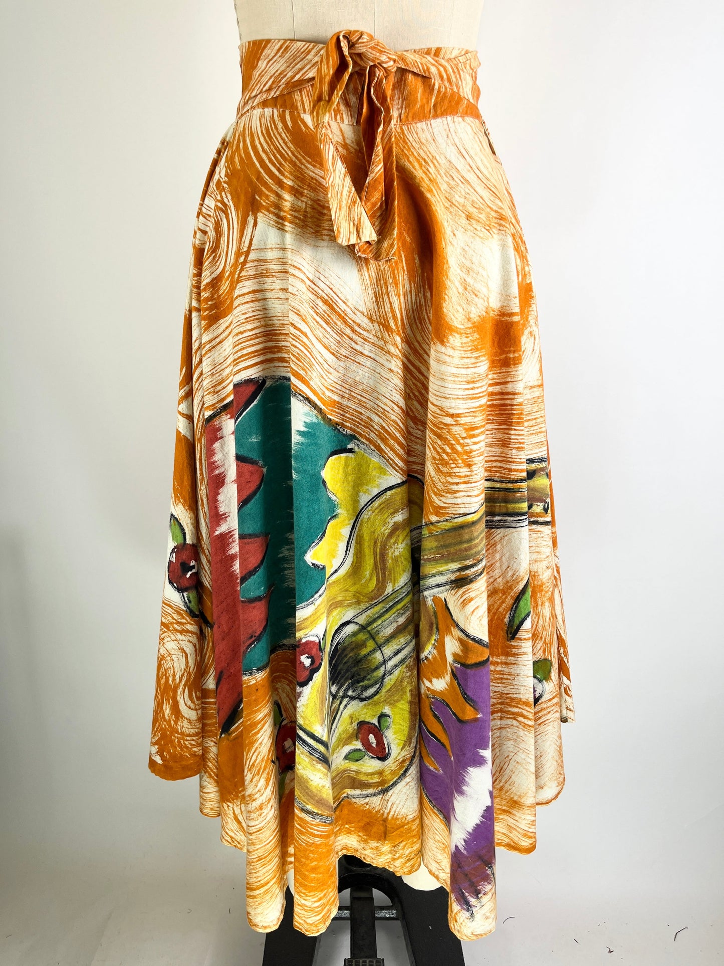Hand Painted Skirt