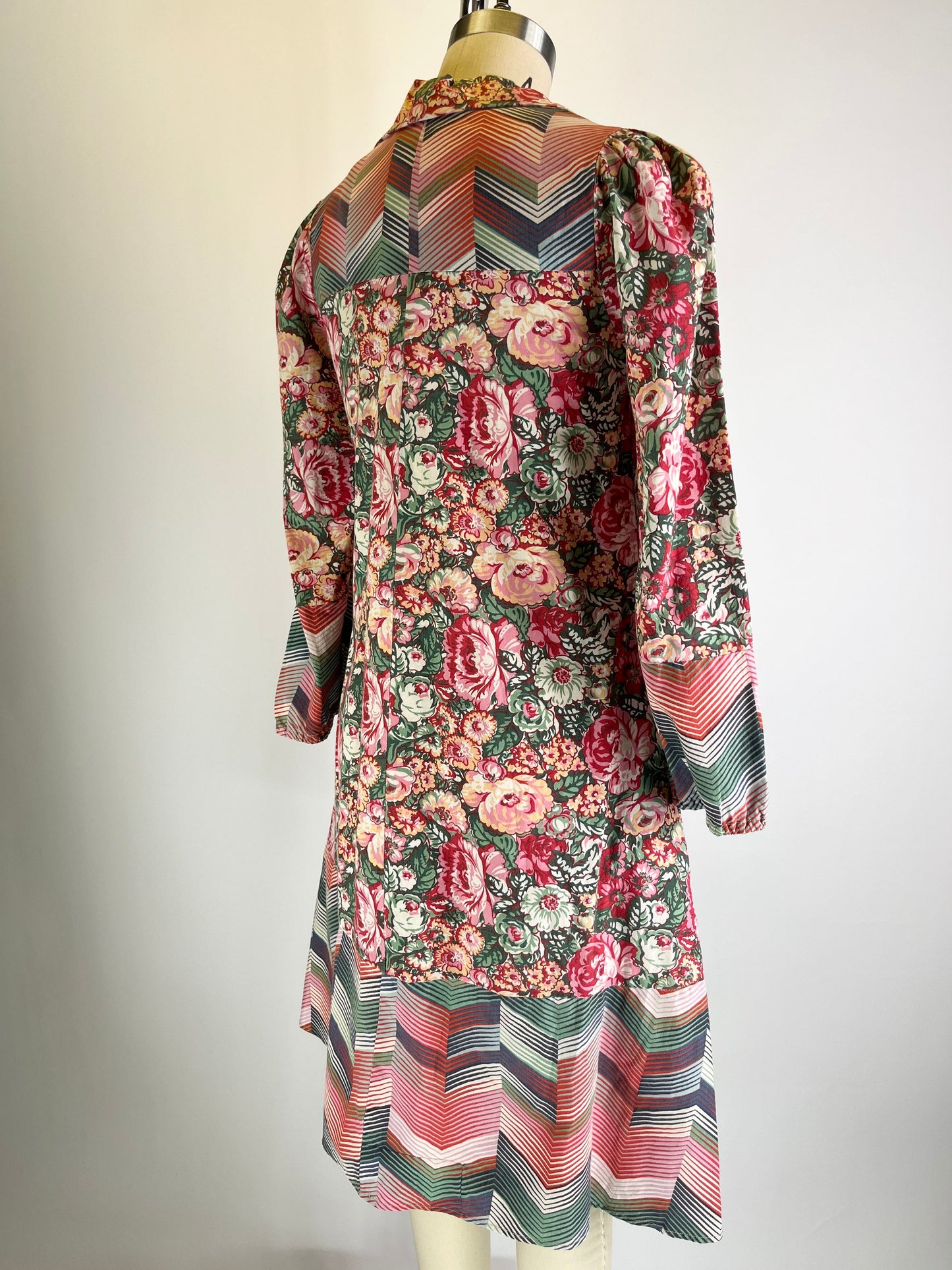 Geo Floral Dress