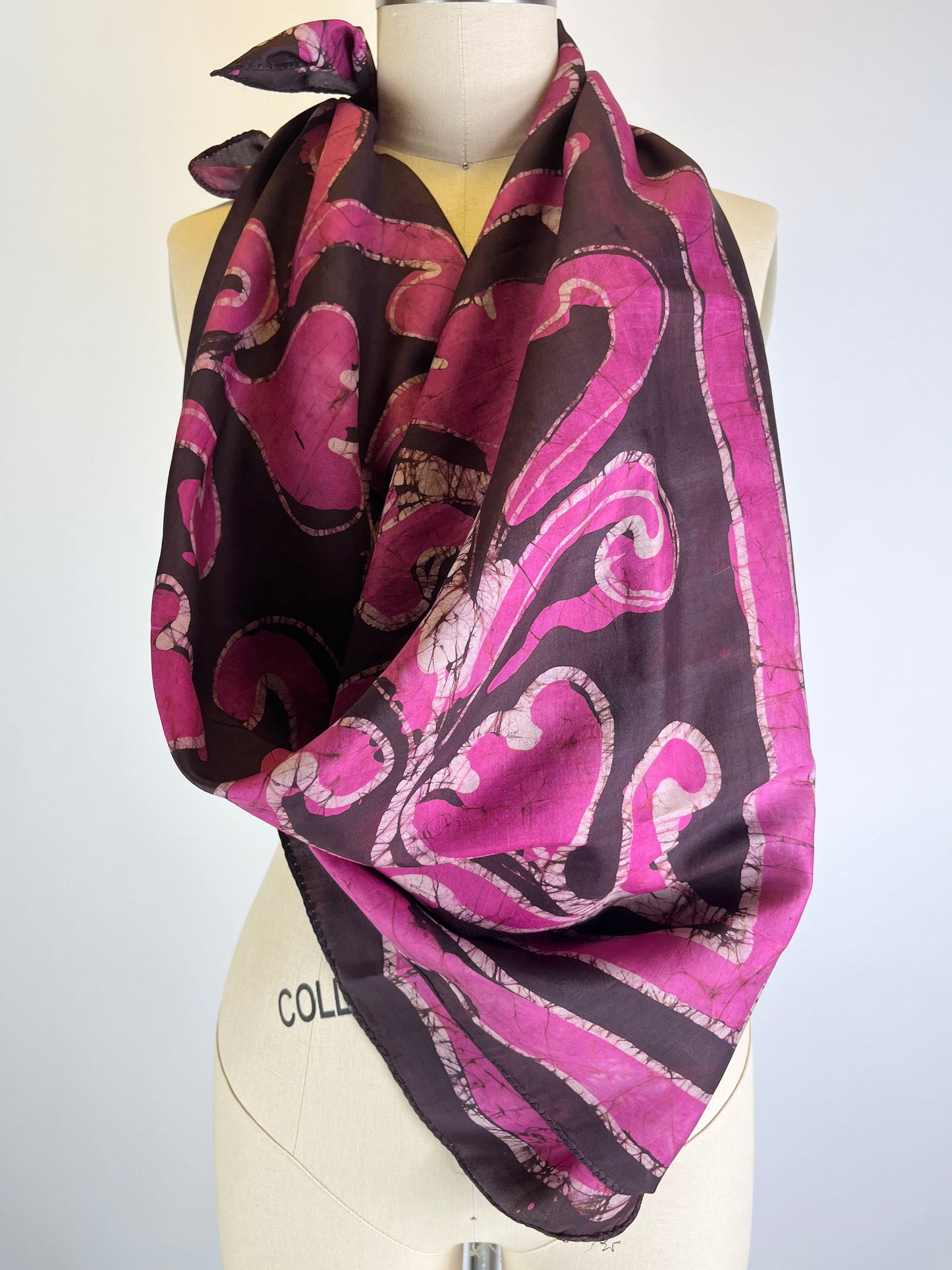 Vintage Batik XL Scarf