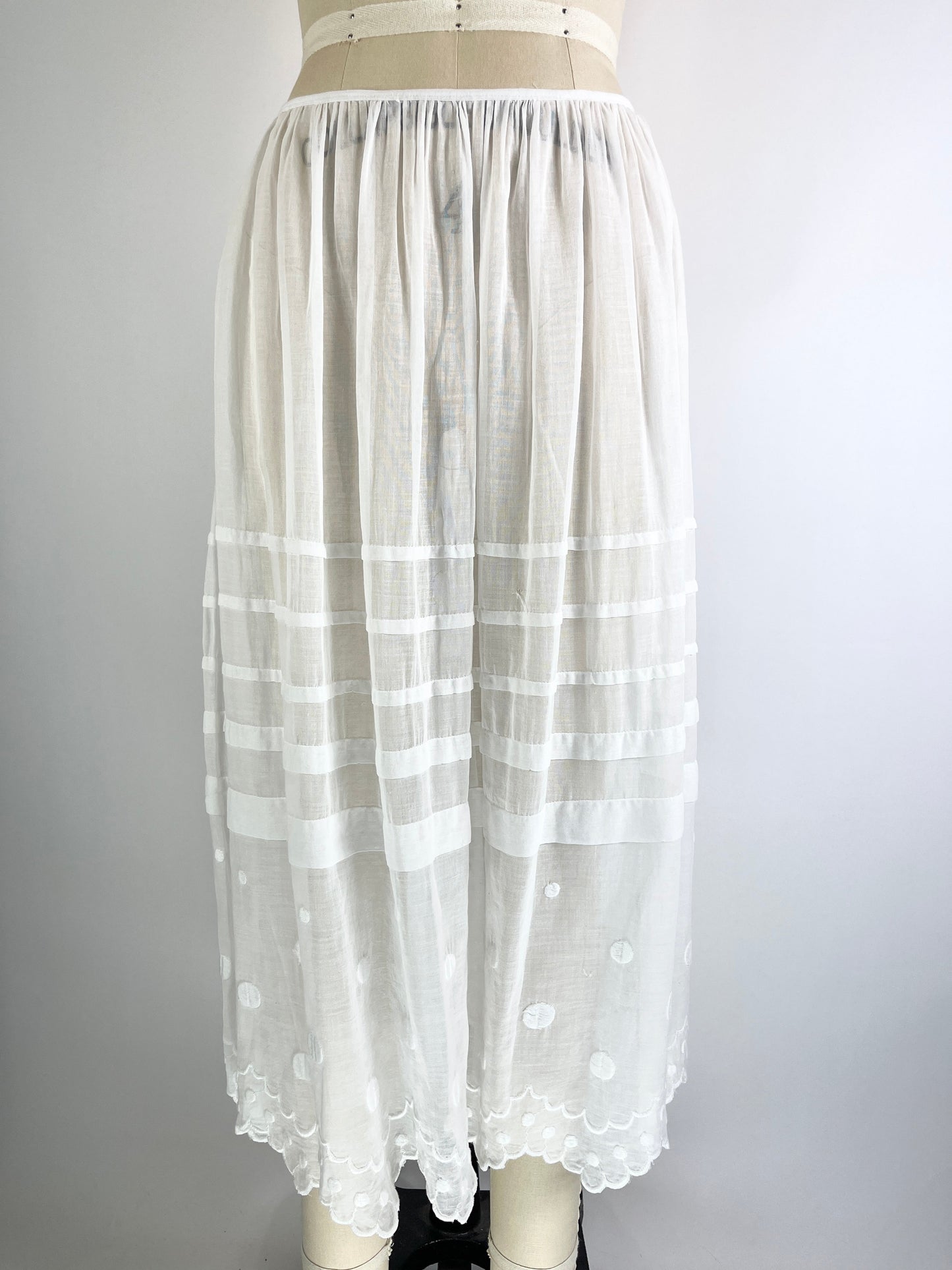 Sheer Cotton Skirt