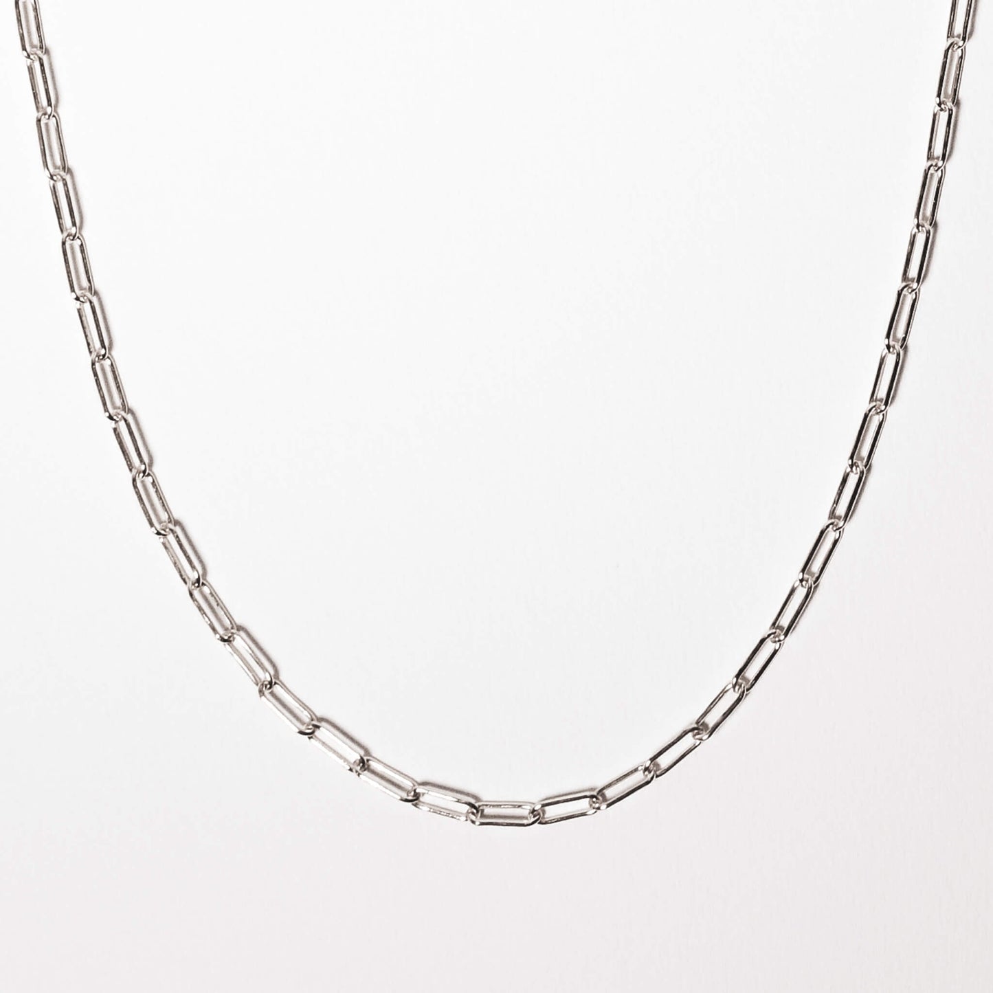 Luxe Paperclip Chain 15 - 16"