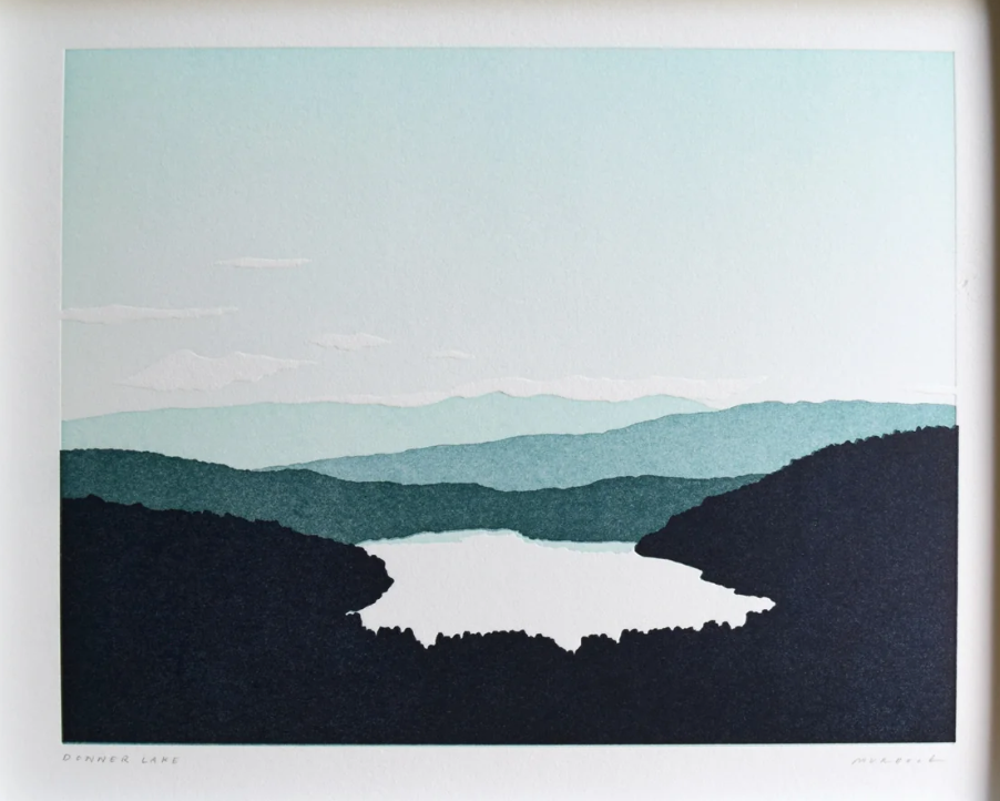 Lake Print
