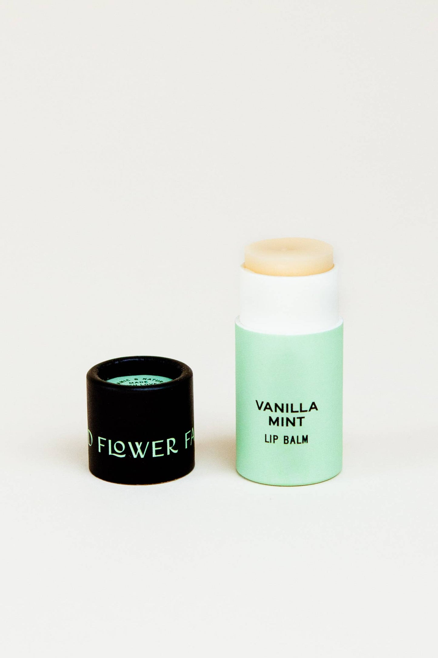 Vanilla Mint Lip Balm / 0.3 oz Biodegradable Tube