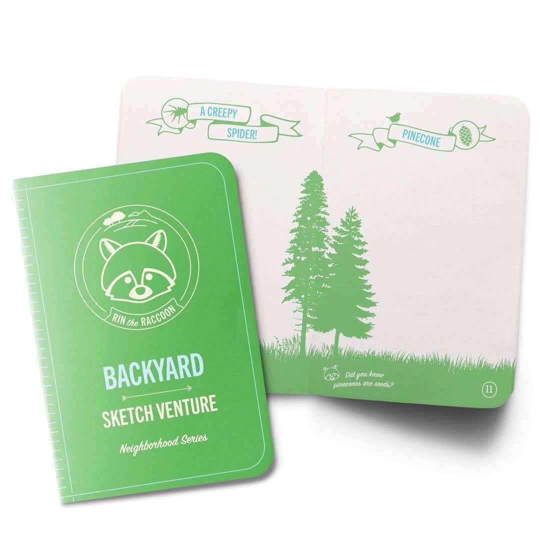 The Backyard Nature Sketch Journal - Guided Adventure – evergreen