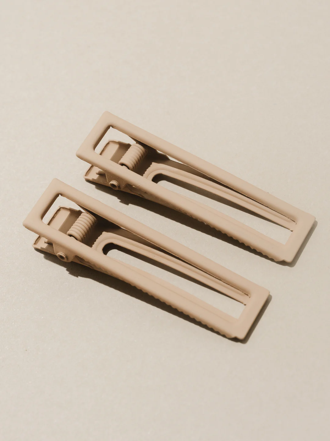 Lu Lu Hair Clips In Mocha