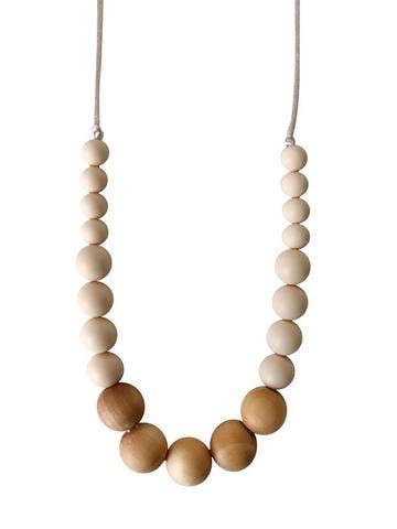 The Landon - Cream Teething Necklace