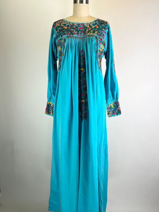 Embroidered Maxi Dress