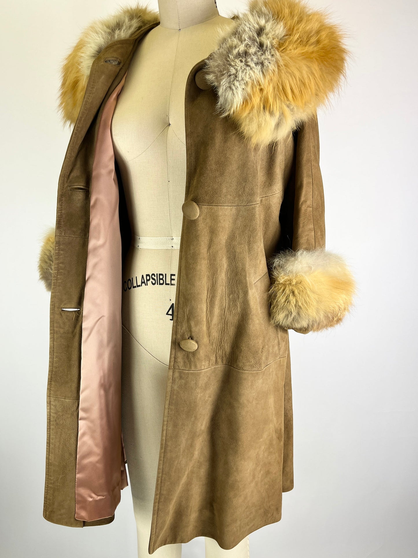 1960s Fur & Suede Jacket
