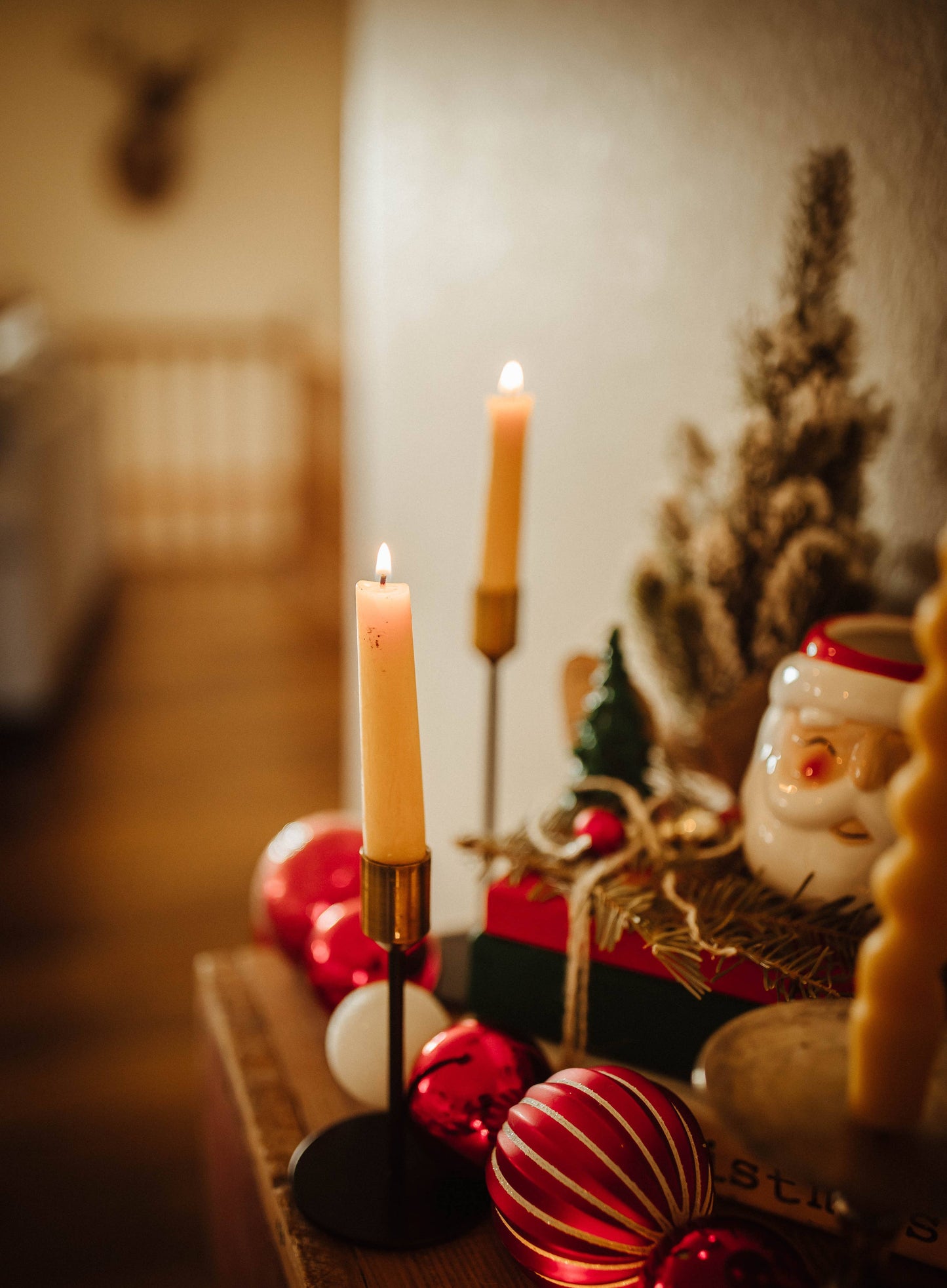 Beeswax Taper Candle: Pure (yellow)