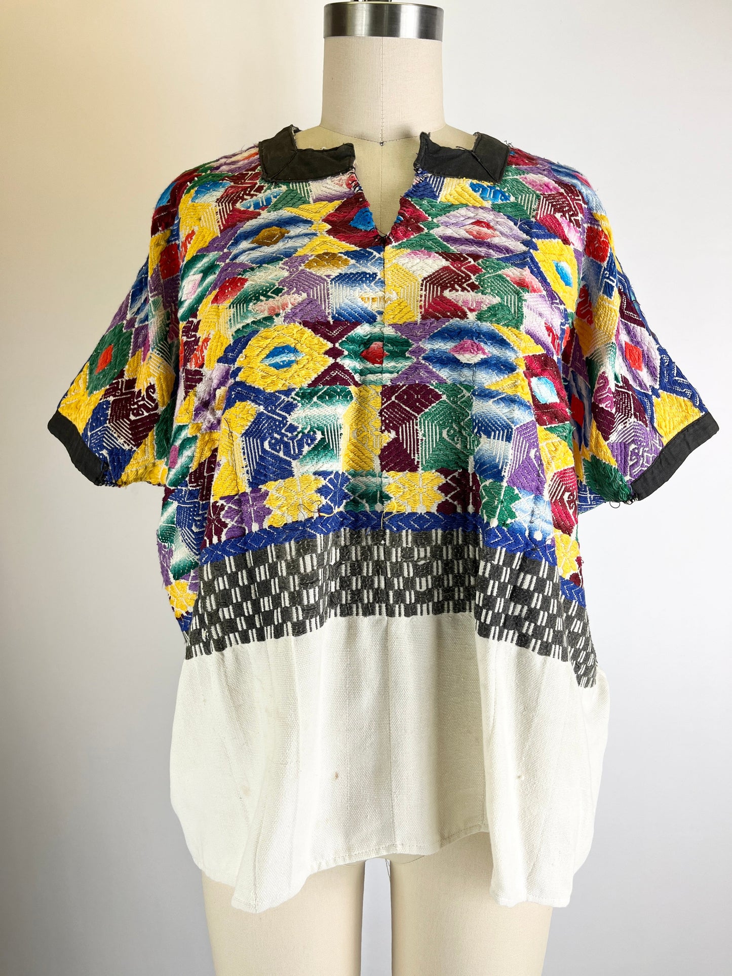 Embroidered Vintage Huipil
