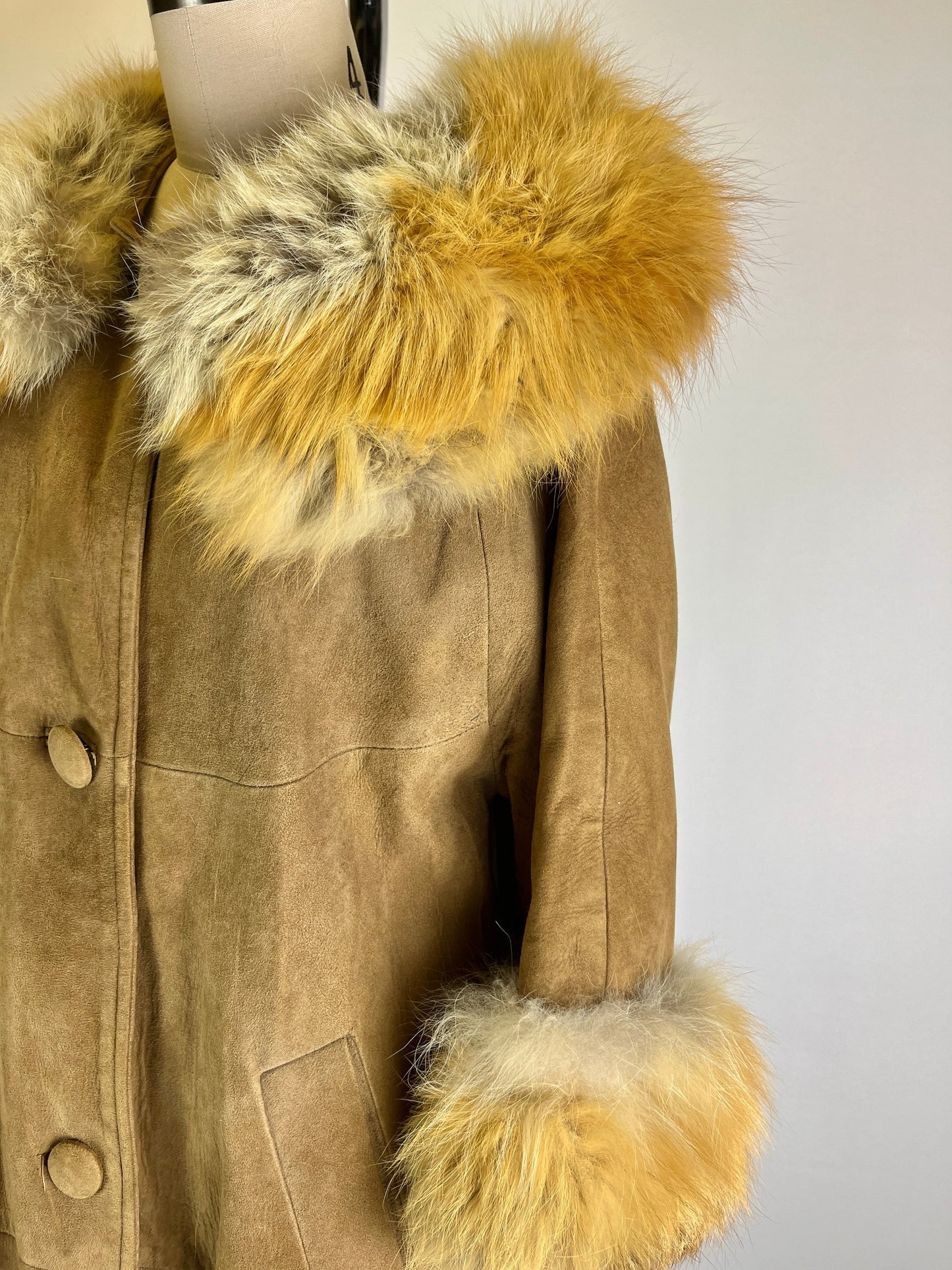 1960s Fur & Suede Jacket