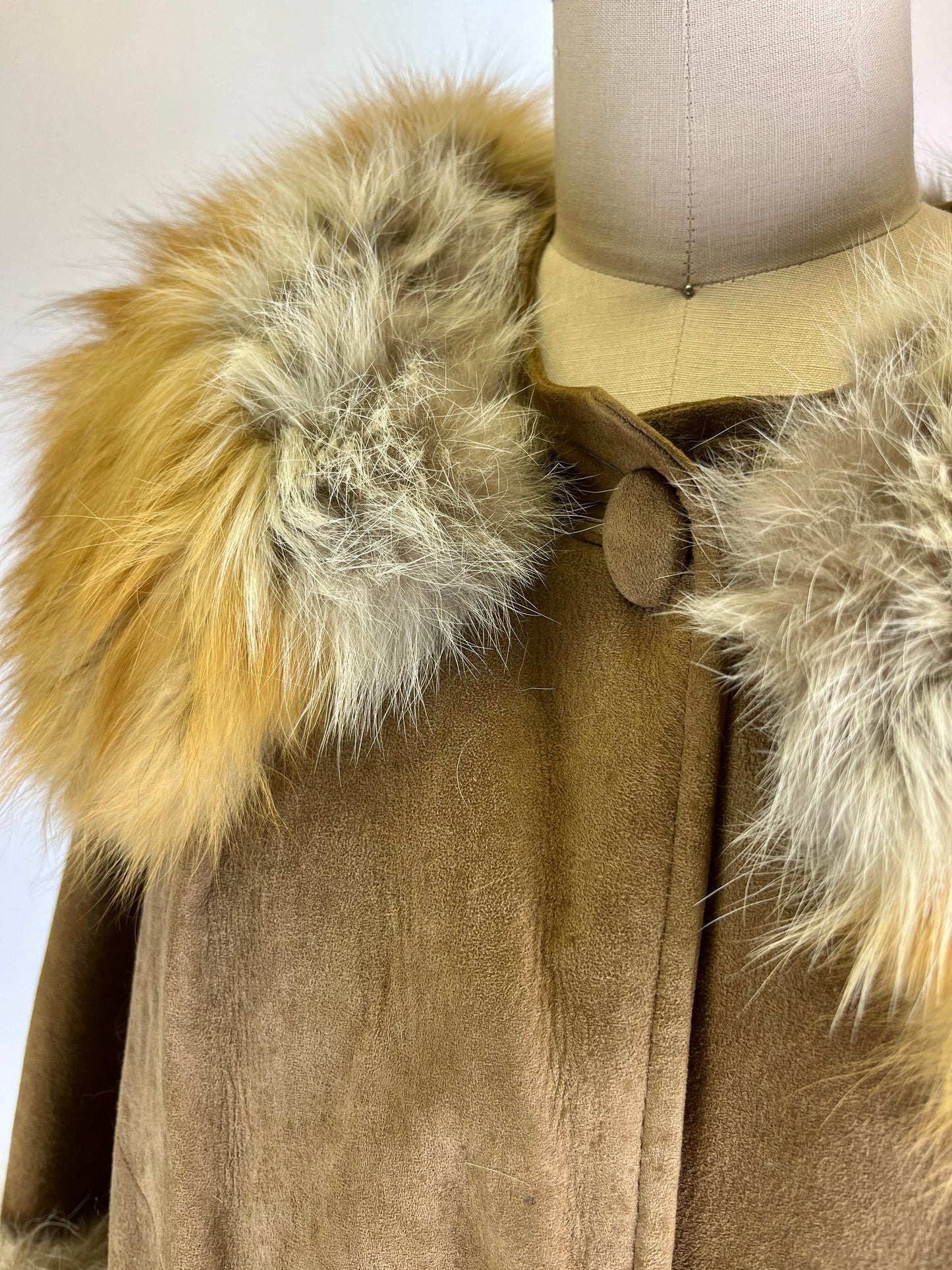 1960s Fur & Suede Jacket