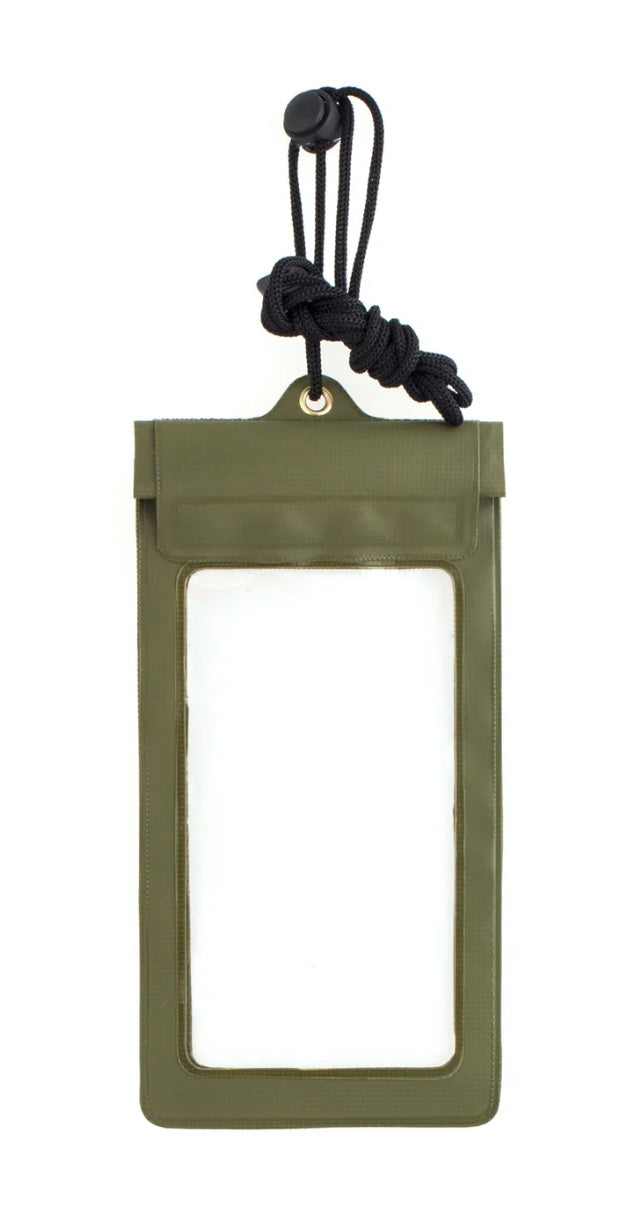 Waterproof Phone Sleeve Green