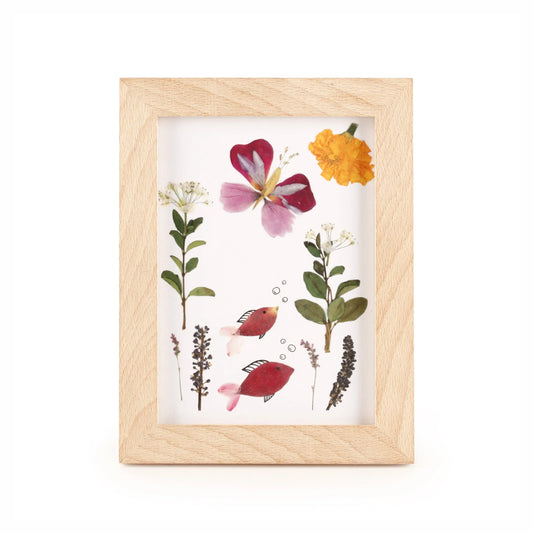 Pressed Flower Frame Art