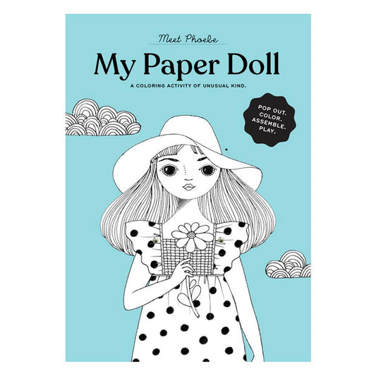 PHOEBE COLORING PAPER DOLL KIT