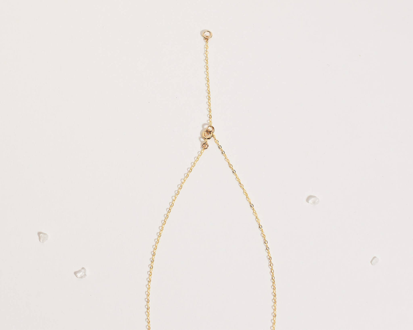 Open heart necklace