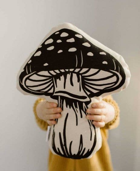 Mushroom Printed Pillow